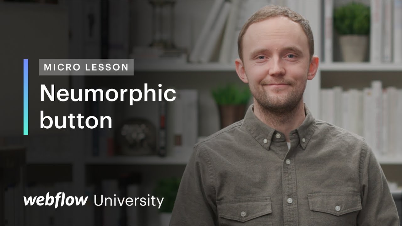 Neumorphic button &mdash; Micro lesson #16