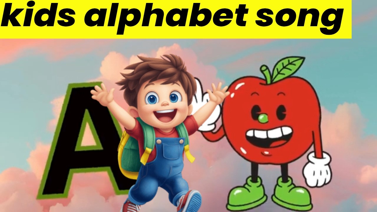 Fun Alphabet Song for Kids  Learn ABC with Phonics Sounds and Animation  Nursery Rhymes & Kids Songs
