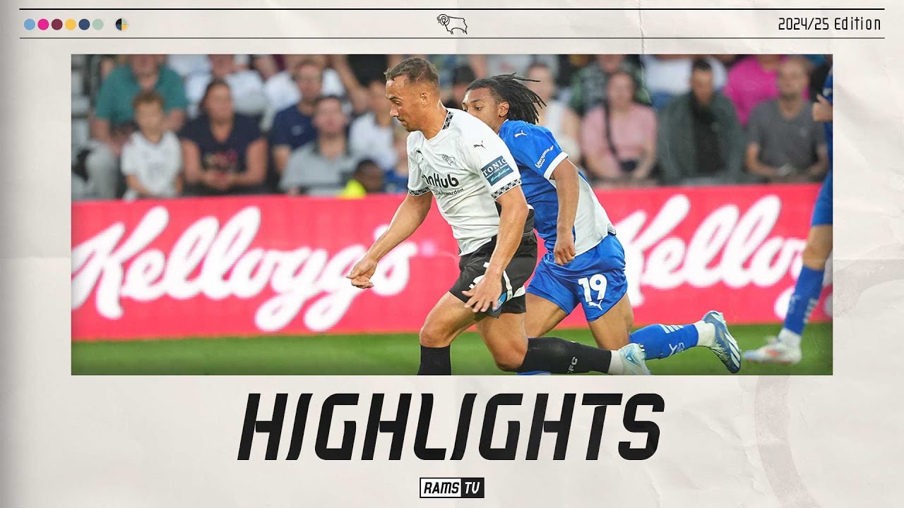 HIGHLIGHTS | Derby County vs Chesterfield