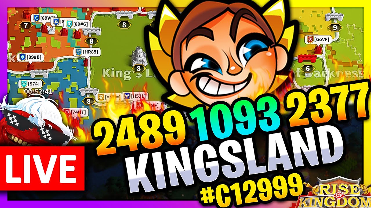 KINGSLAND: 2489 vs 1093 & 2377 vs Water 🔥 LIVE! 🔴 #C12999
