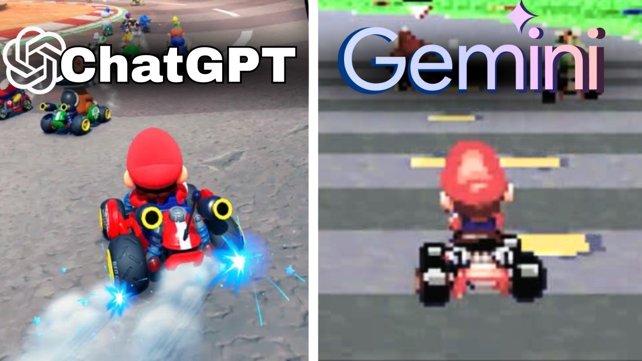 ChatGPT vs Gemini Make Mario Kart 64 From Scratch