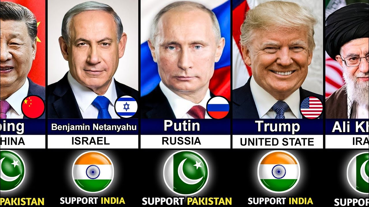 Powerful Country Leaders Who Support India Or Pakistan | Gravity 4u |