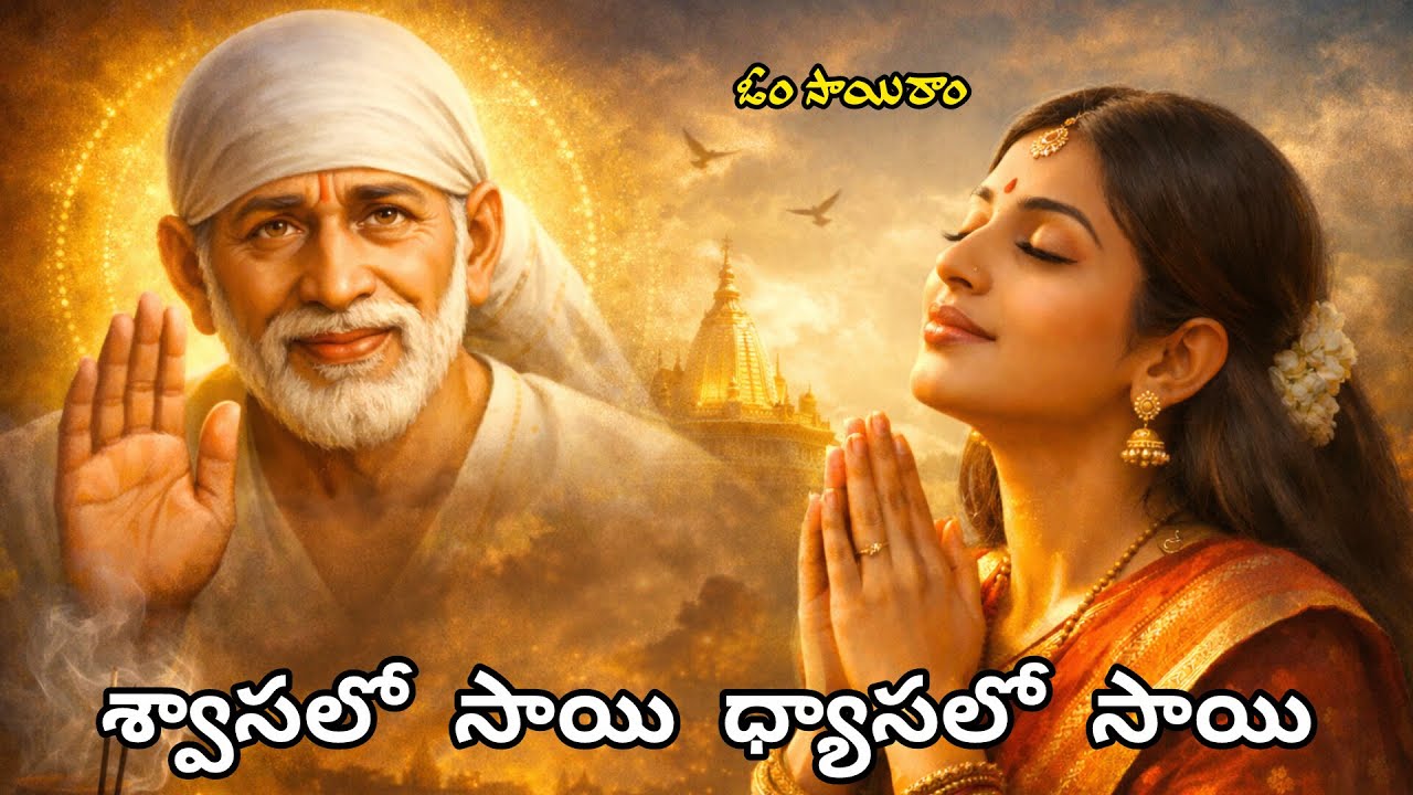 శ్వాసలో సాయి | Sai Baba Bhakti Paatalu | Devotional Songs Telugu #saibabasongs #daivanuragam
