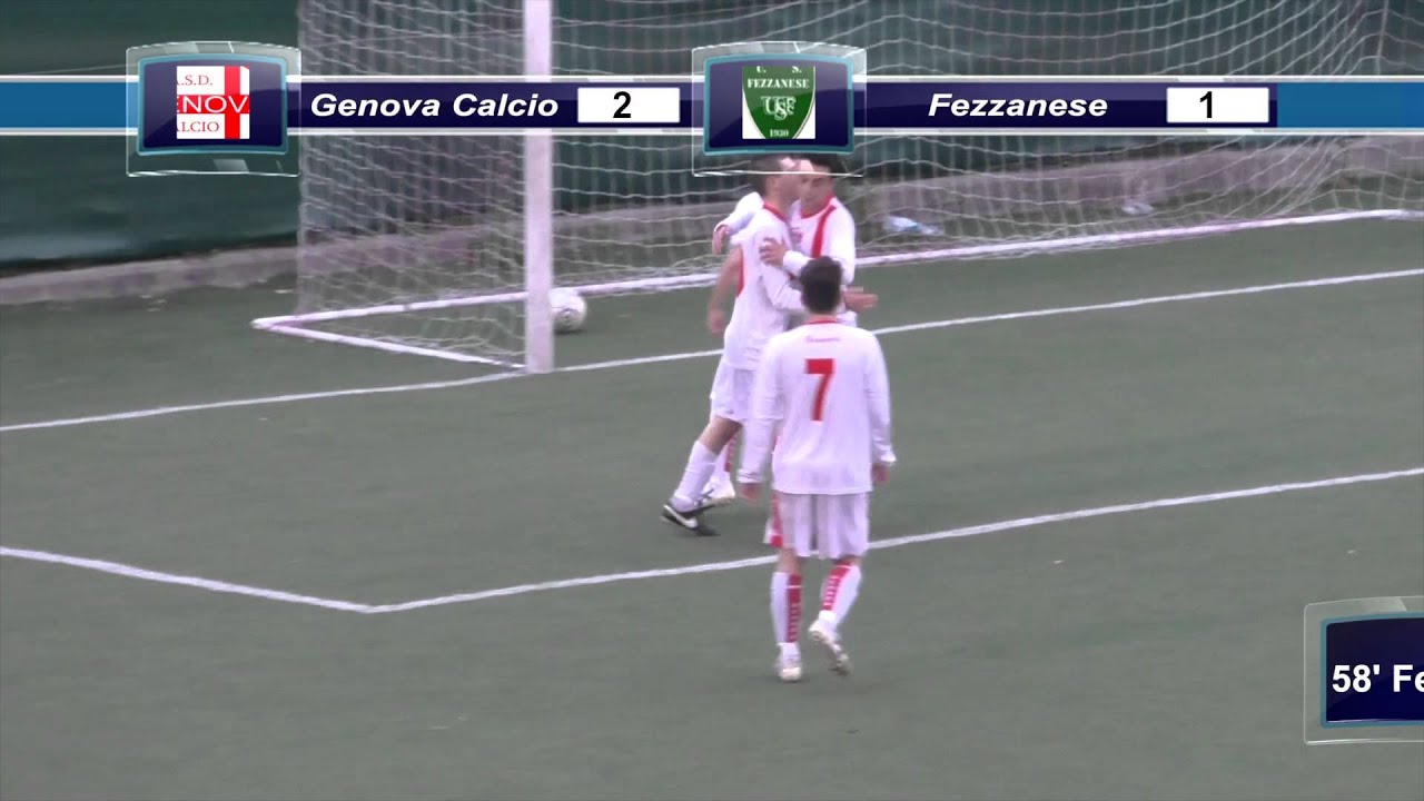 Genova Calcio - Fezzanese 2-1 Highlights - Juniores fase finale (18.04.2015)