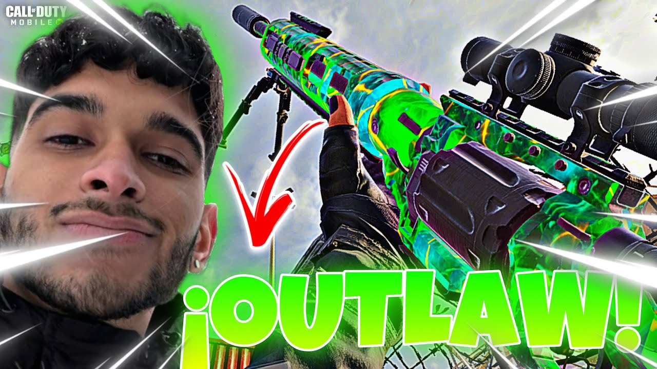 ¡LA MEJOR CLASE DEL SNIPER OUTLAW EN COD MOBILE! | HANDCAM