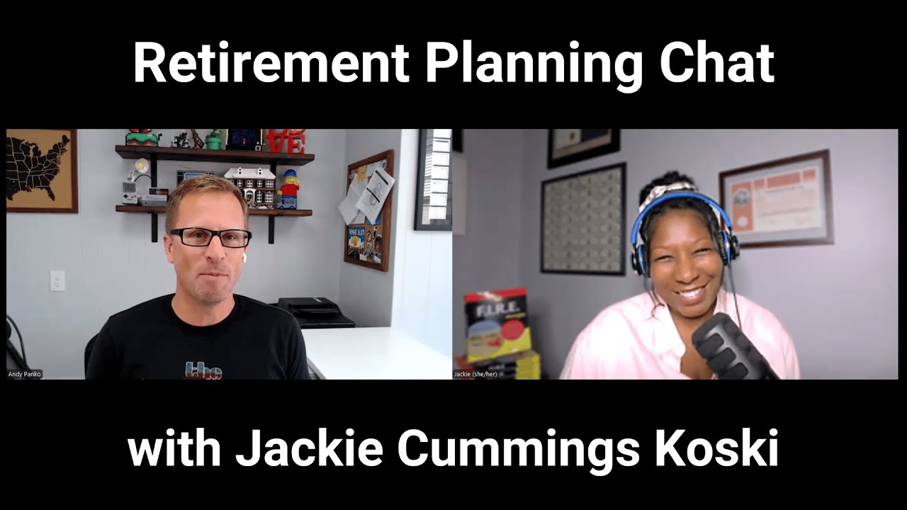 Retirement planning chat with a 