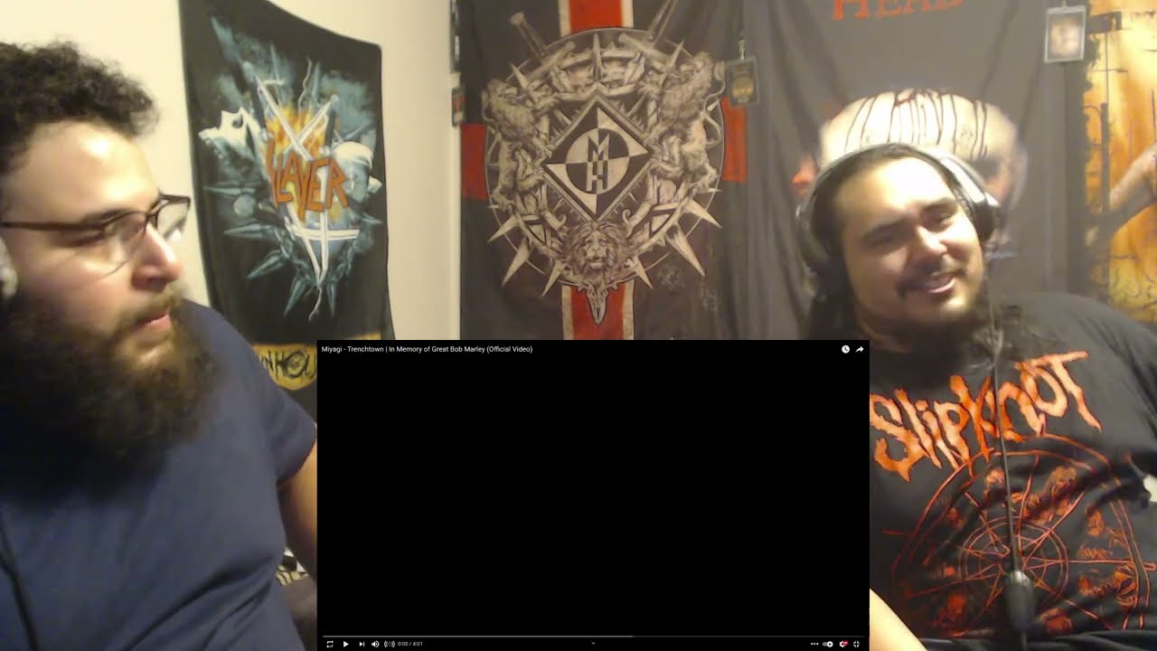 AMERICAN METALHEAD REACTS TO Miyagi - Trenchtown | In Memory of Great Bob Marley / реакция