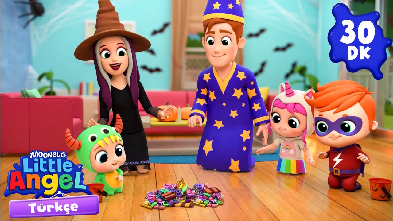 🎃 Şeker mi yoksa Şaka mı? 🍬 Cadılar Bayramı Özel 🎃 Eğlenceli Çocuk Şarkıları | Little World