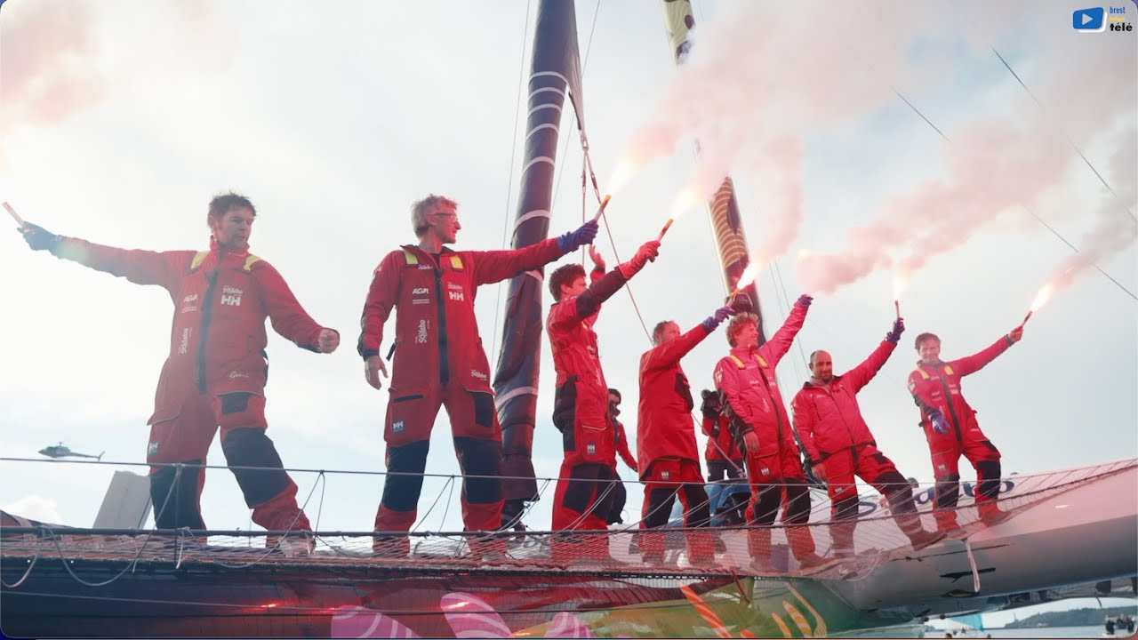 BREST  🇲🇫 | Tour du Monde Express à la Voile  |  Brest Bretagne Télé