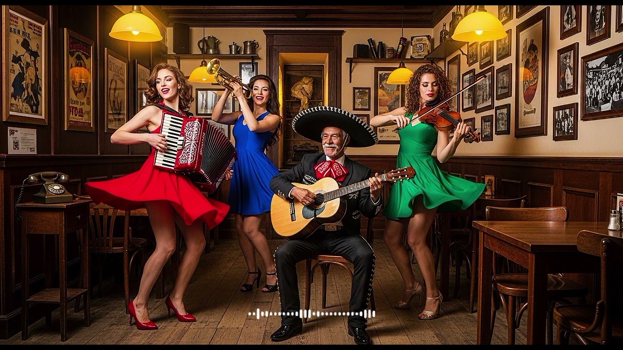 Fiesta Polka Nights – Vibrant Mariachi Horns & Festive Folk Melodies
