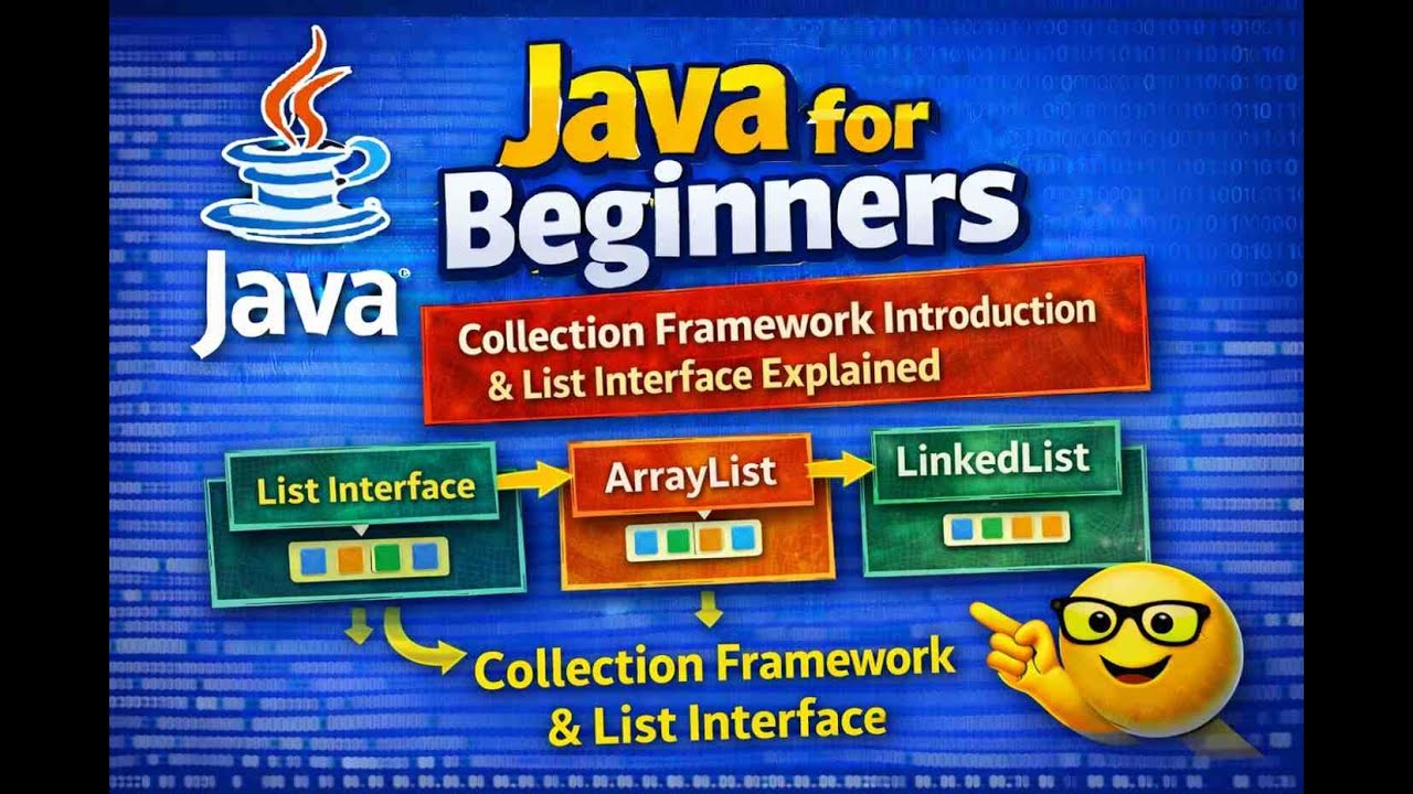 Java for Beginners | Collection Framework Introduction & List Interface Explained