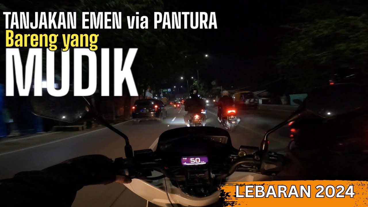 TES RIDE BLUSUKAN LINTAS MALAM HONDA PCX 160 | H-2 LEBARAN 2024