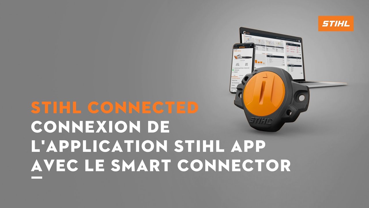 STIHL connected - Connexion de l'application STIHL App avec le Smart Connector (iOS)