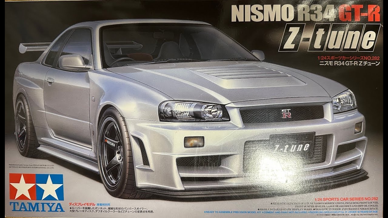#03 - TAMIYA   1 24 Nismo R34 GT R Z tune inkl  HOBBY DESIGN Detail Up Kit