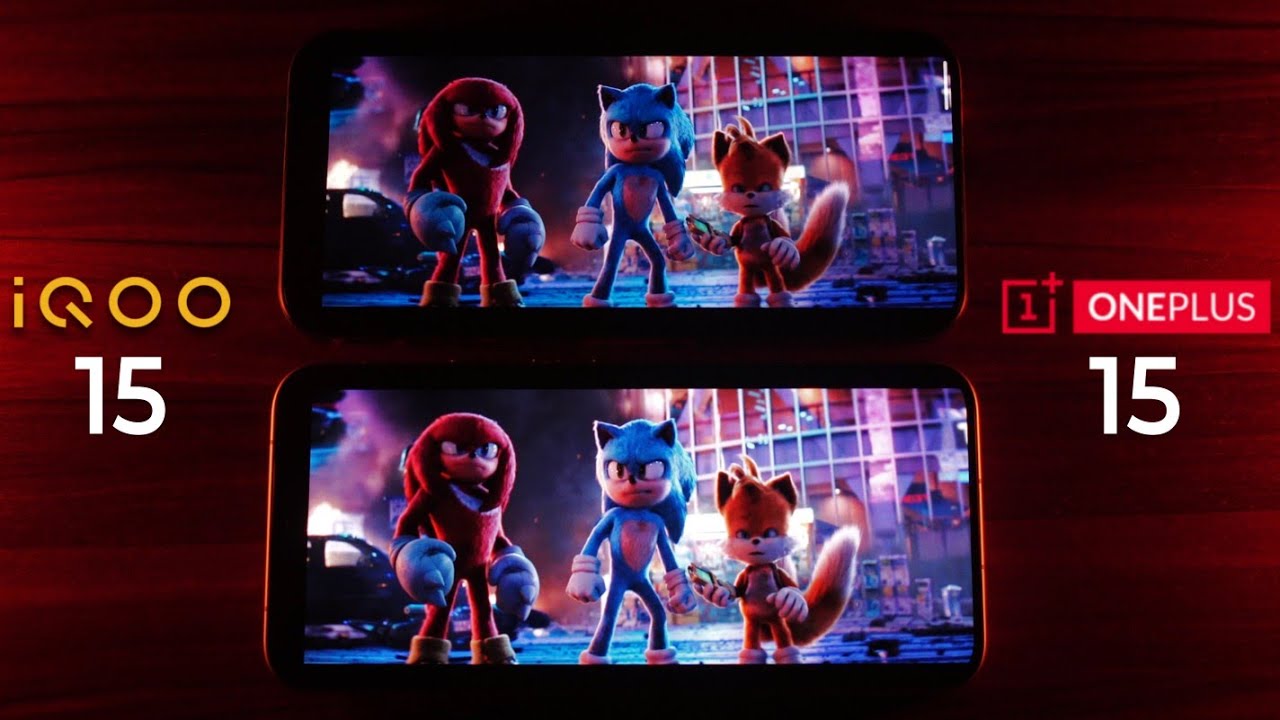 OnePlus 15 vs iQOO 15 Display Comparison - ONE CLEAR WINNER!