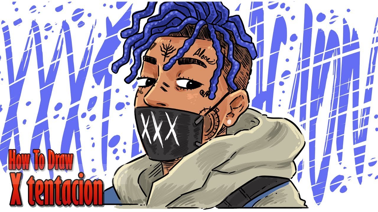 How To Draw XXXTentacion step by step