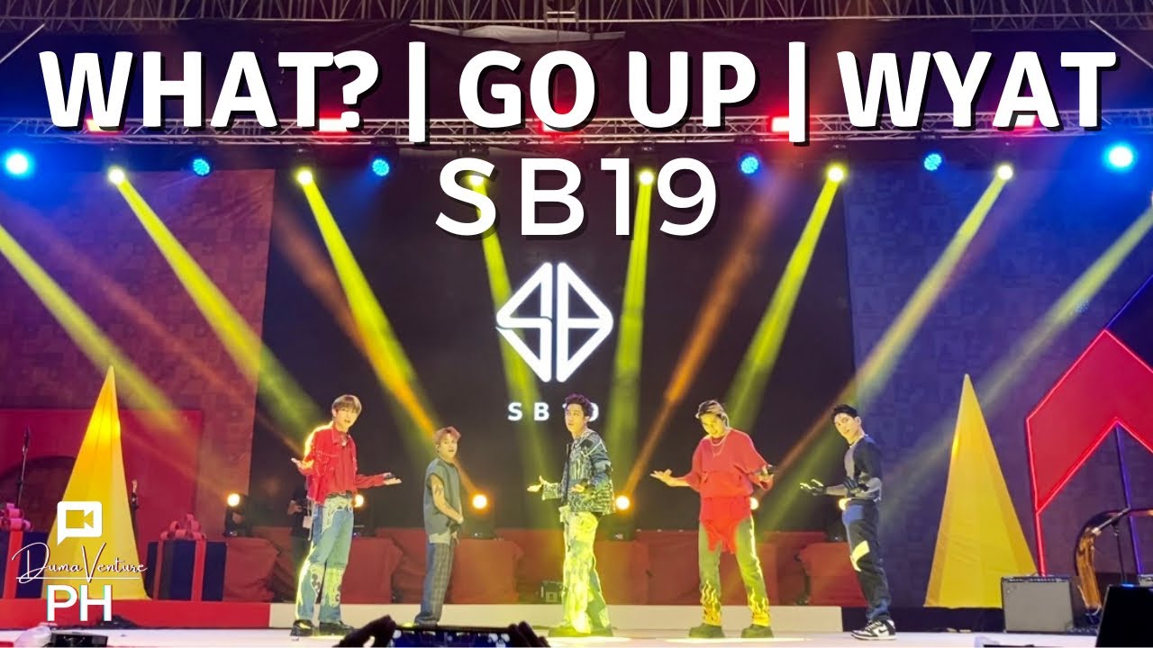 SB19 - What?, Go Up, & WYAT LIVE Performance | TM FunPasko Music Fest jn Dumaguete City 2022