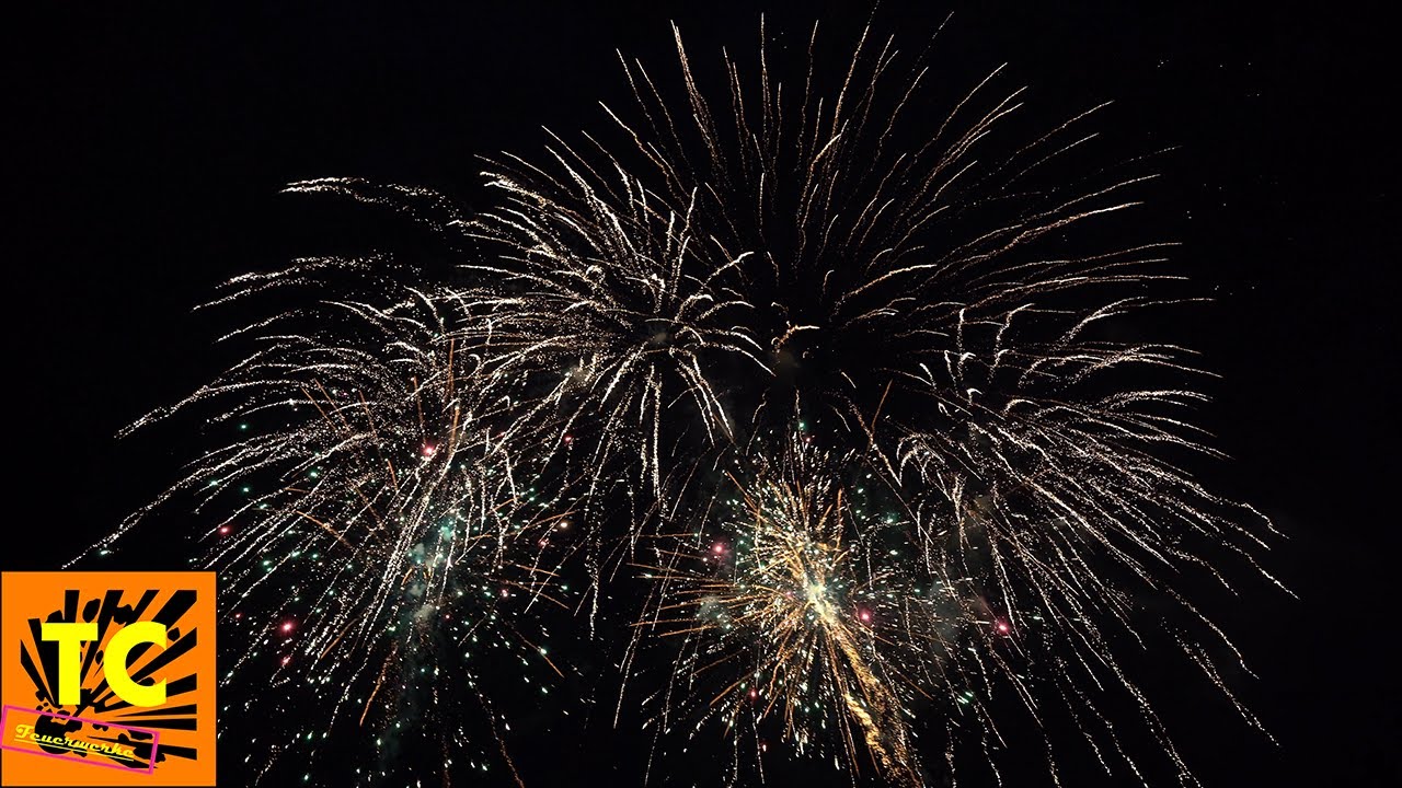 Höhenfeuerwerk 40. Geburtstag Goch Hülm