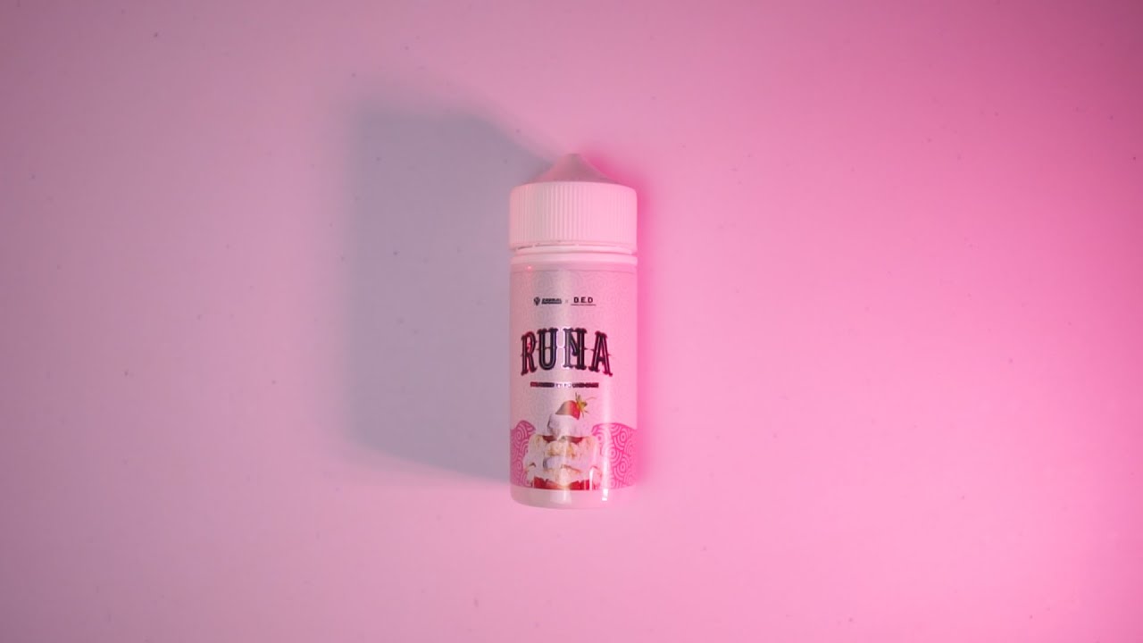 REVIEW LIQUID RUNA strawberry poundcake by B.E.D x Zaenal Vaporizer