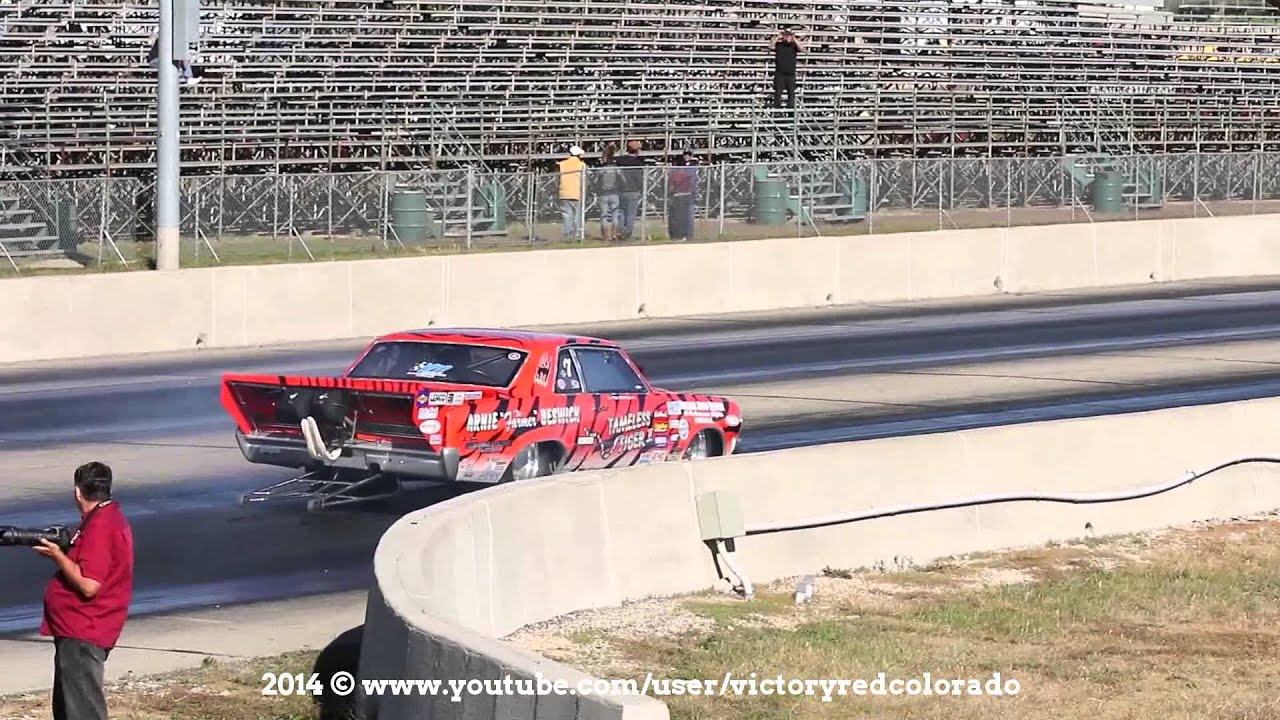 BOSS BIRD JR! MATCH RACES ARNIE BESWICKS '64 GTO~JOHN HOLMES '66 GTO AT CORDOVA