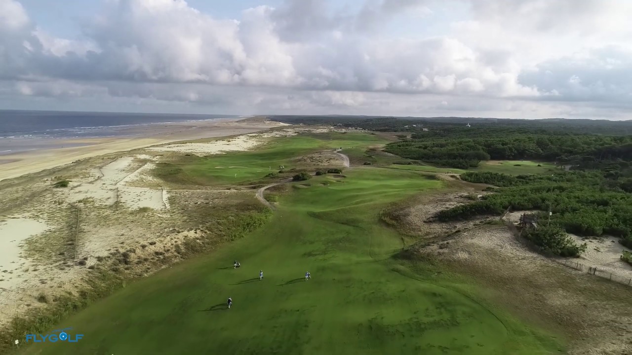 Golf Moliets | Côte d'Argent | Landes | Nouvelle Aquitaine | Vidéo aérienne