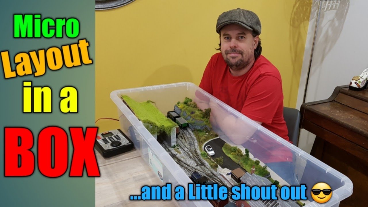 A Micro Layout in a Storage Box