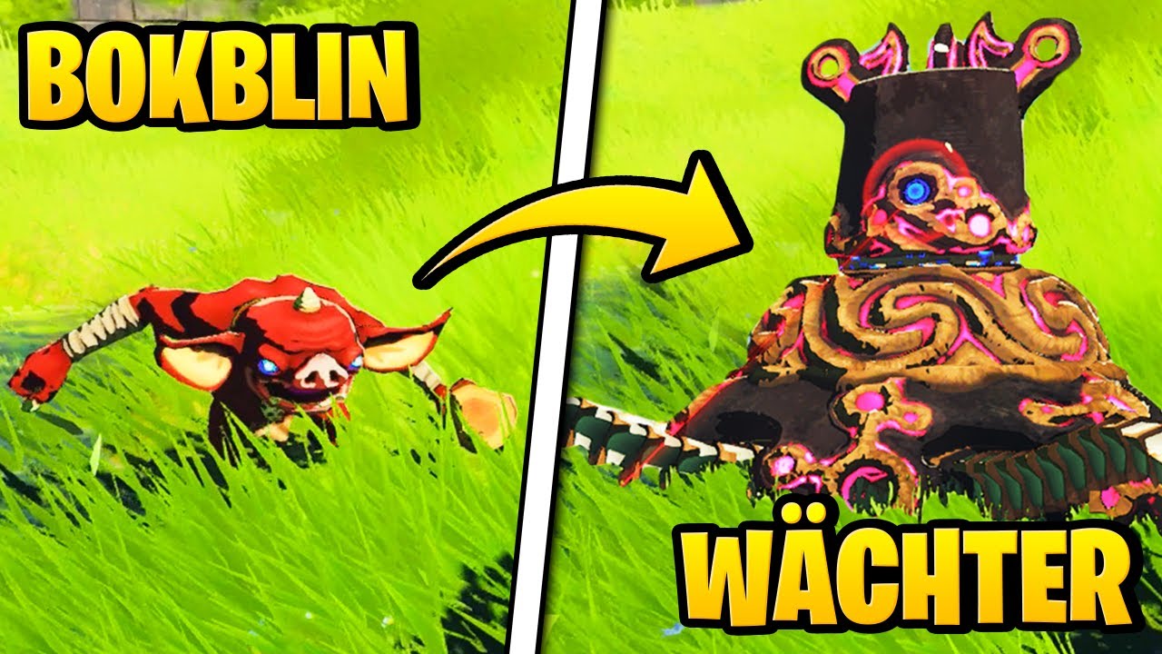 Zelda BOTW aber ALLE GEGNER sind WÄCHTER (Zelda Breath of the Wild Deutsch Challenge)