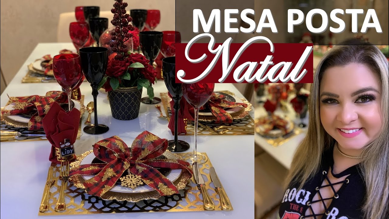 MESA POSTA PARA O NATAL | DICAS CRIATIVAS