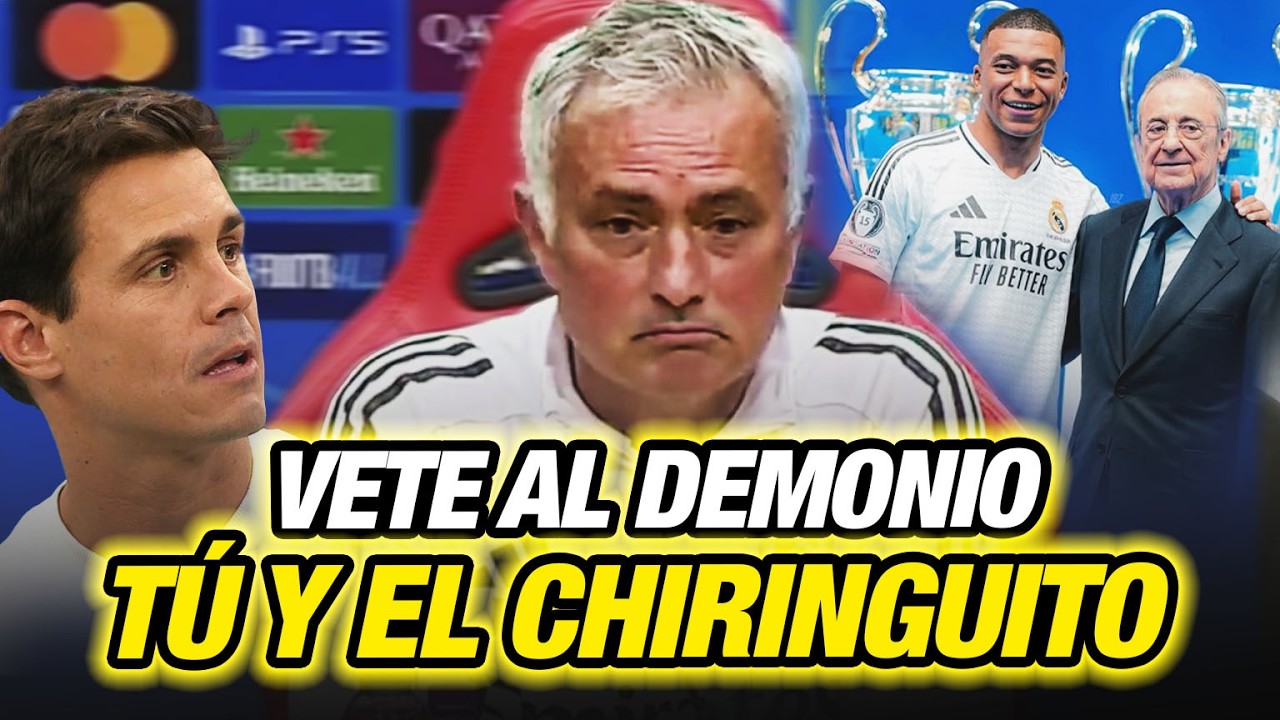 💥 Mourinho DESTRUYÓ a EDU AGUIRRE... REGRESA al MADRID de MBAPPÉ