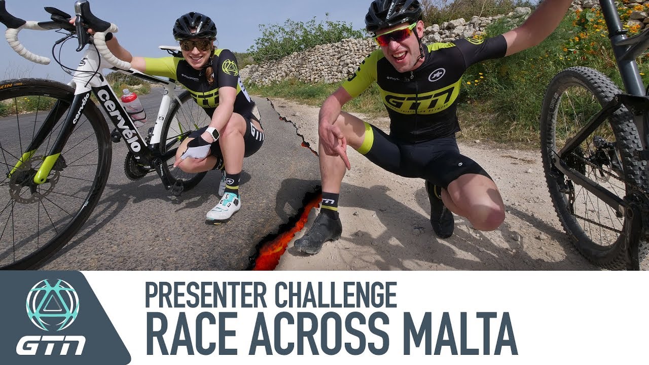 GTN Presenter Challenge - Race Across Malta | Road Vs. Off-Road