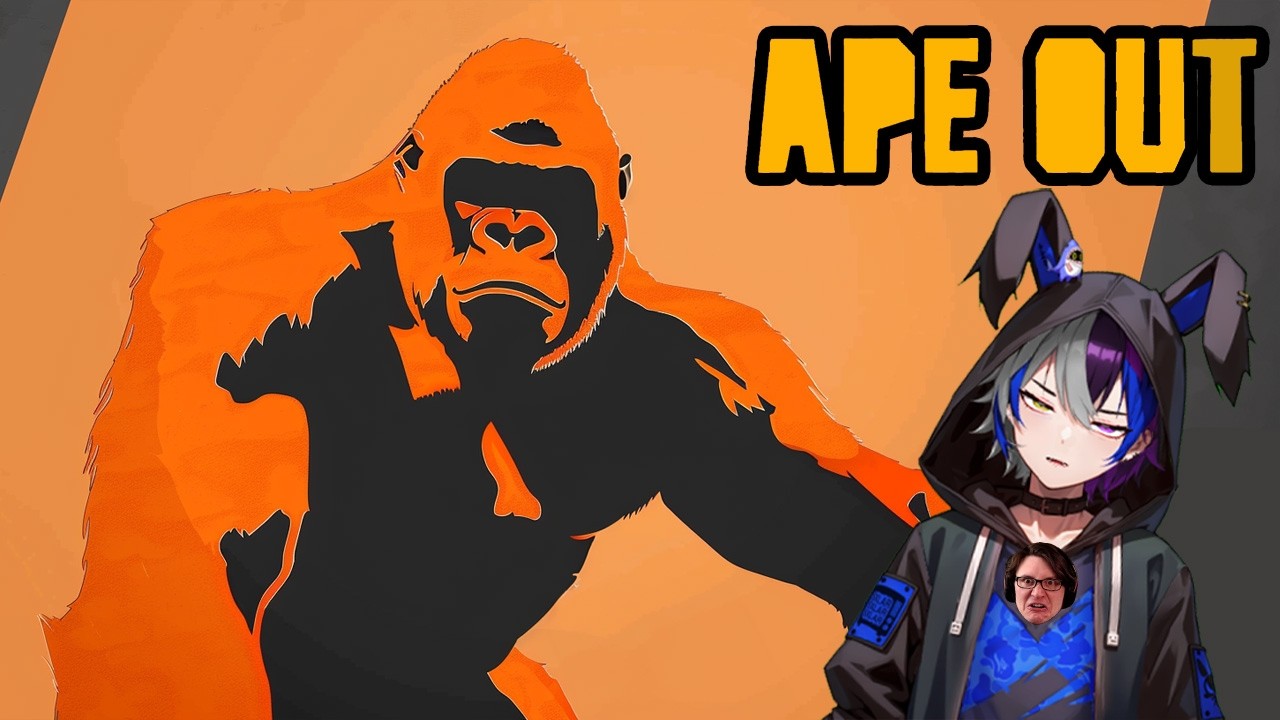 way cooler than I was expecting | Ape Out - 2 hour longplay (Full Game)