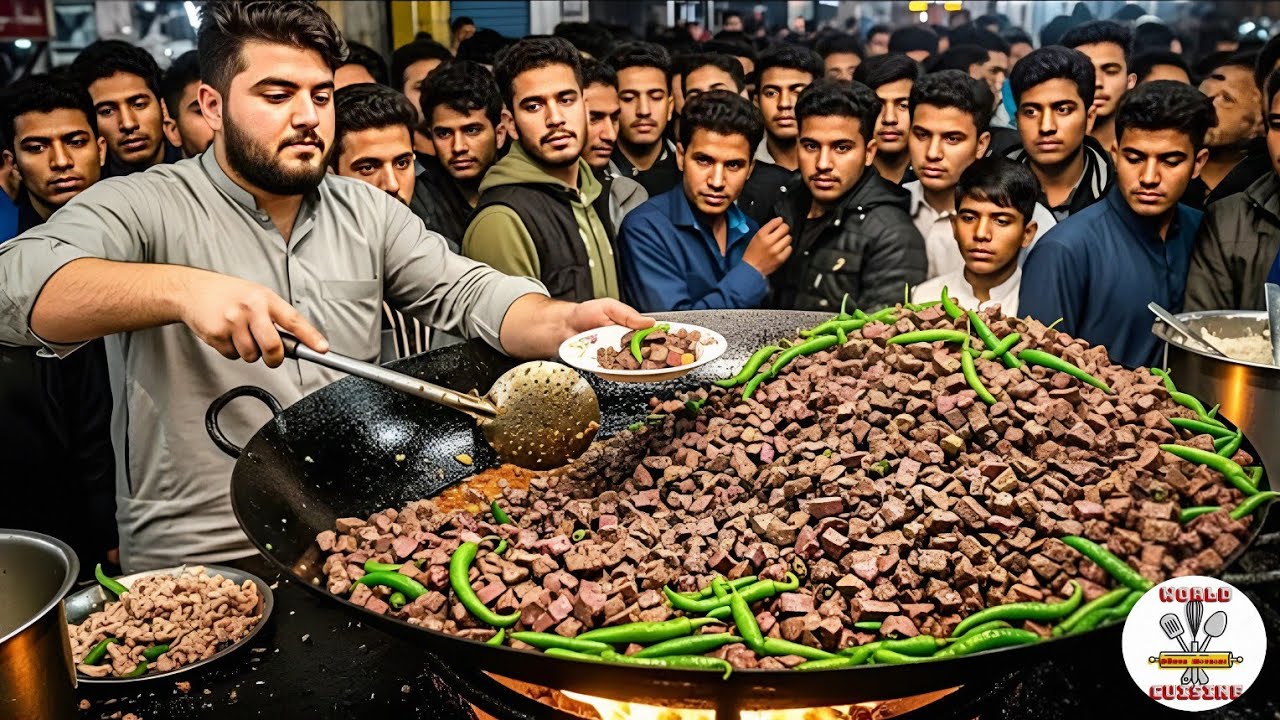 Pakistan SOKAK Yemekleri | TOP 3, Kavrulmuş Kuzu KARACİĞERİ, Çıtır-Çıtır Kızarmış PATATES Dilimleri