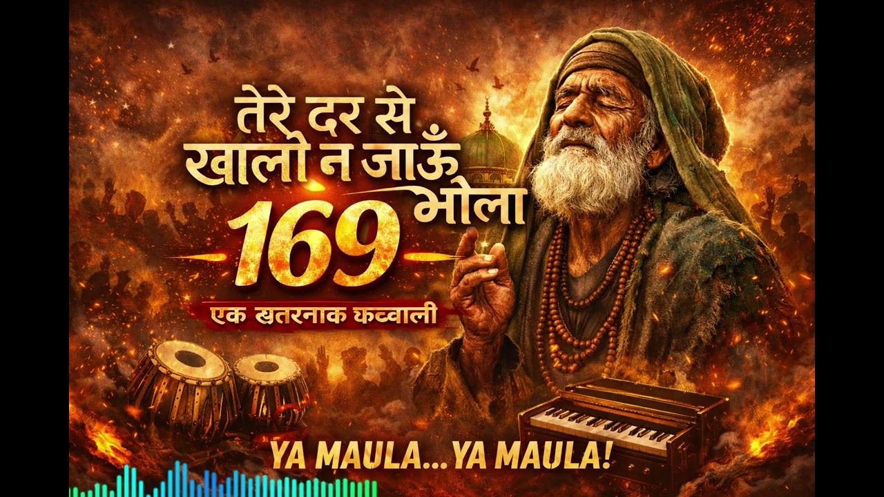 Tere Dar Se Khali Na Jaoon Maula 169 | Most Powerful Sufi Qawwali 2025 | Ya Maula Live