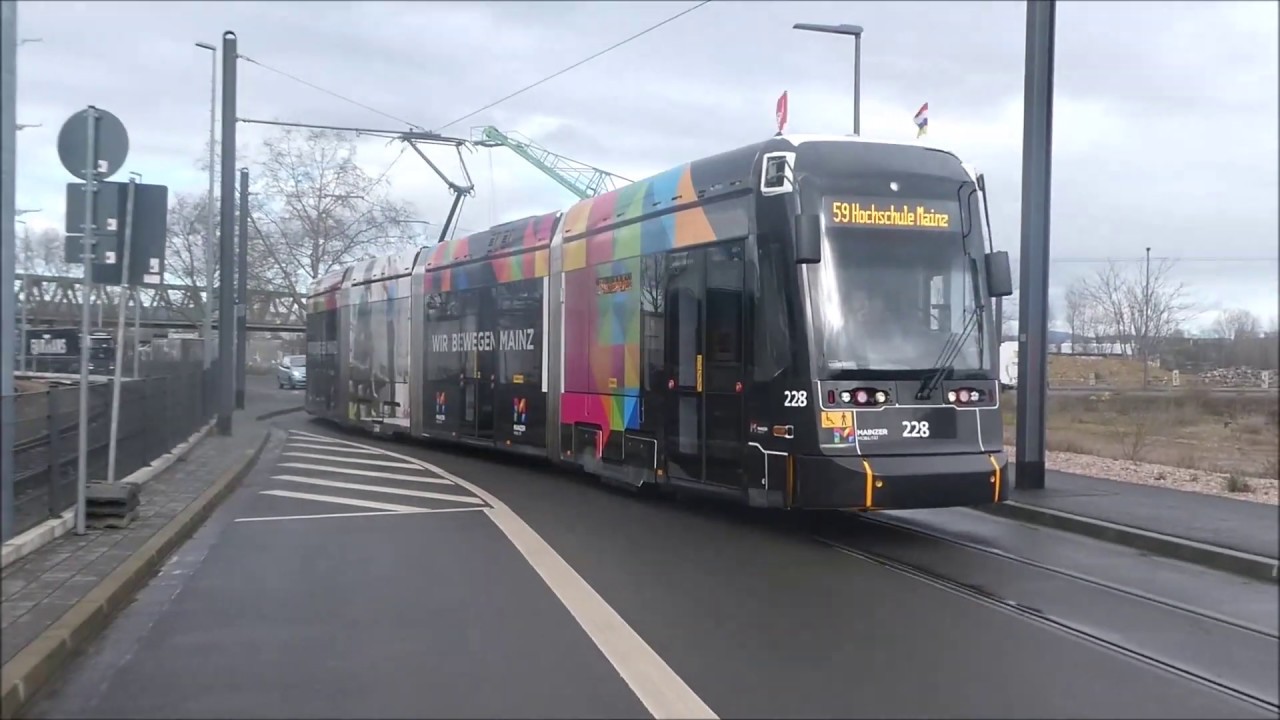 Straßenbahn Mainz Impressionen