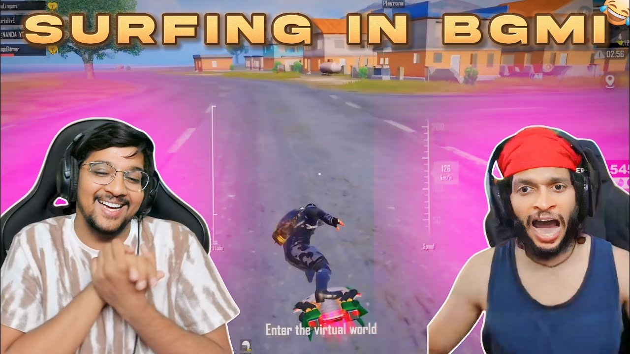 Surfing In BGMI 😂 | Fun + Highlights | 