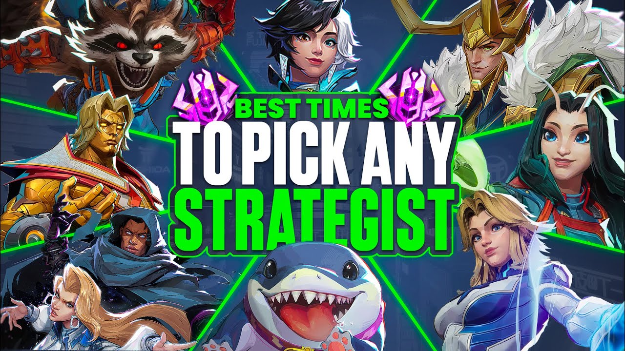 Marvel Rivals: Know When to Pick Any Strategist