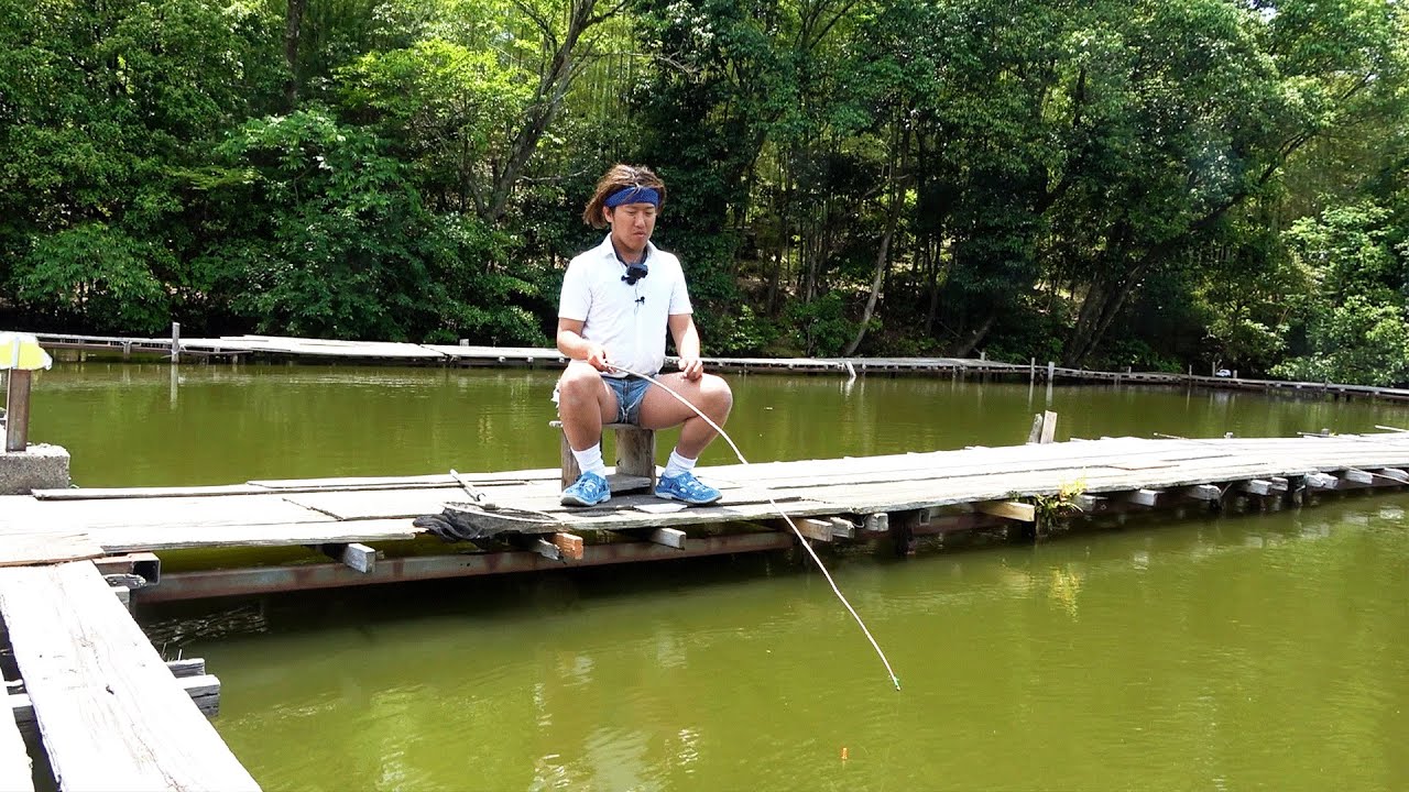 京都の怪しい釣り堀【つり池弁慶】