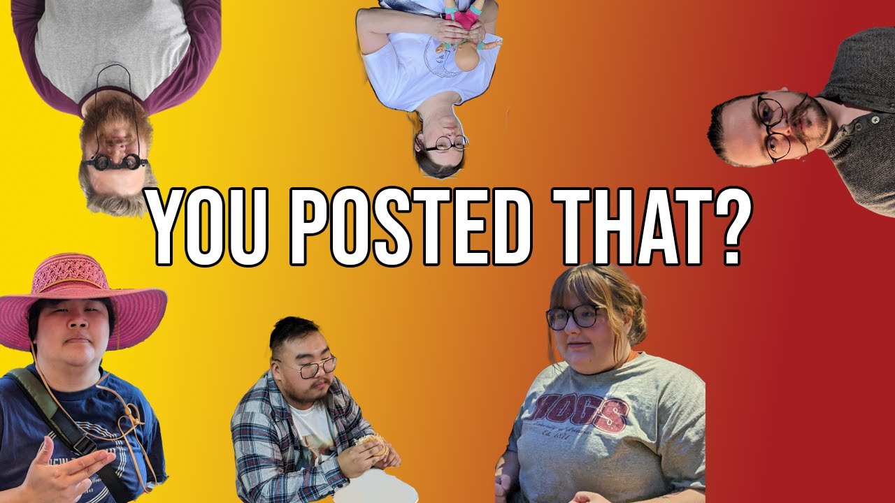 Can you believe how dumb we are - YOU POSTED THAT?