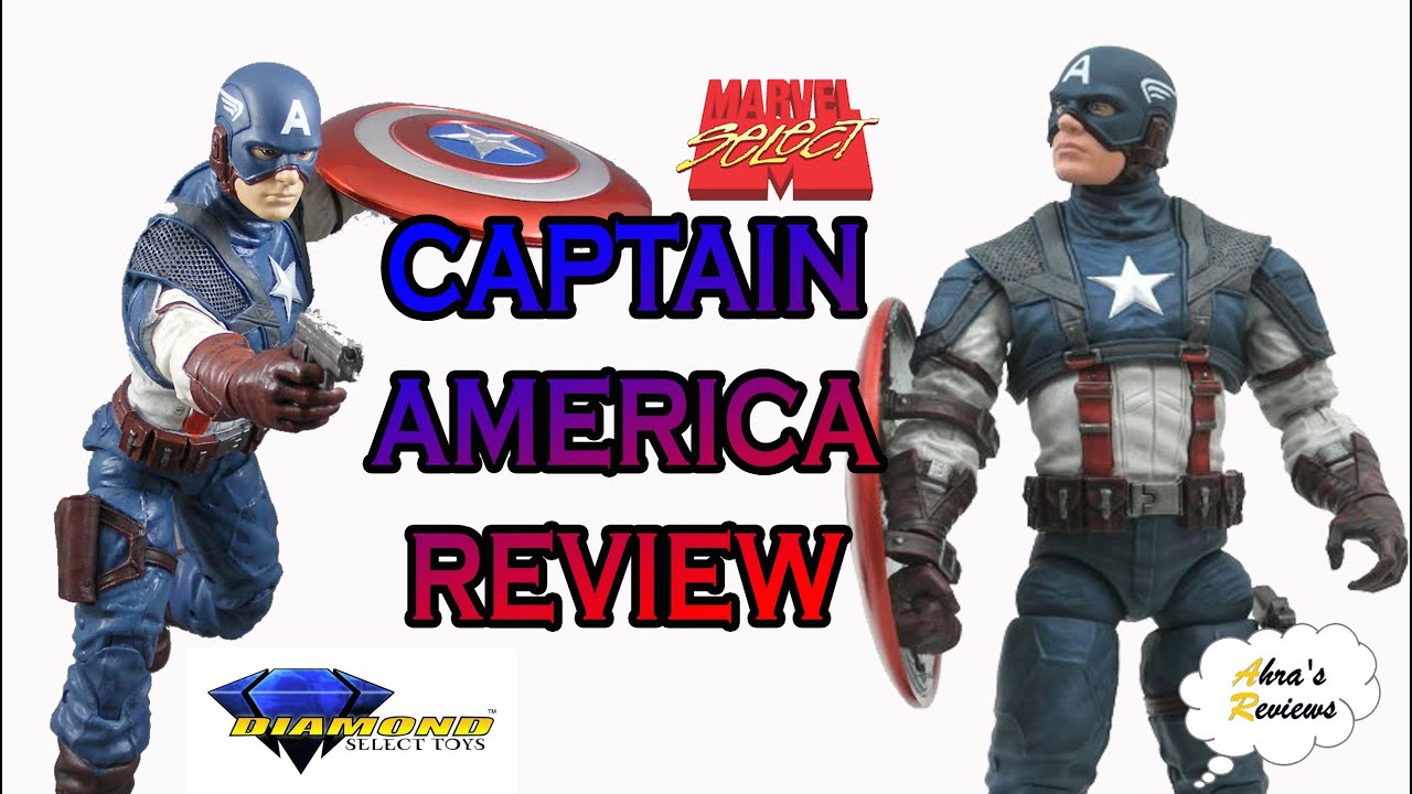 Marvel Select CAPTAIN AMERICA The First Avenger Action Figure Review Recensione