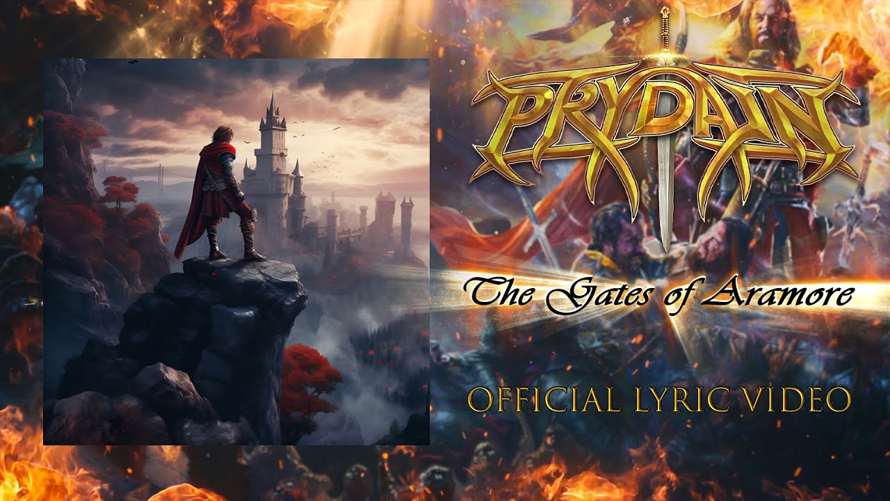 PRYDAIN - The Gates Of Aramore (Official Lyric Video) Epic Power Metal
