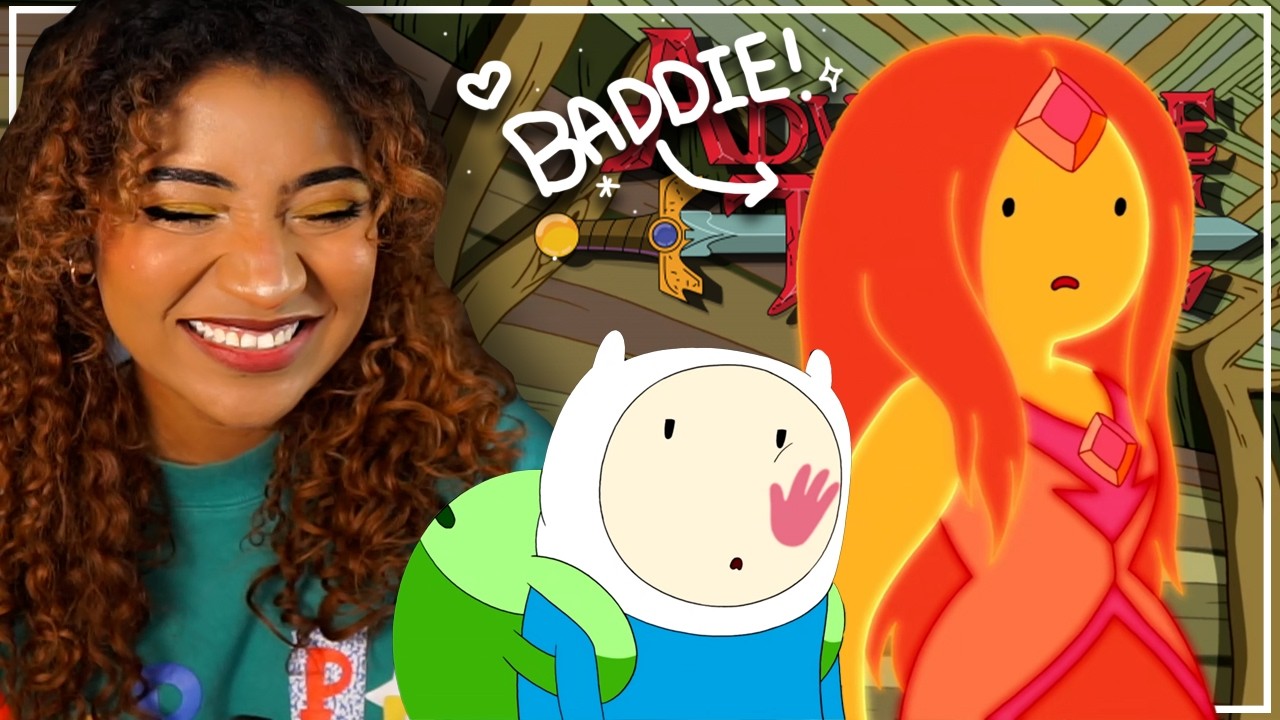 THE FLAME PRINCESS I LOVE HER - FIRST TIME WATCHING **ADVENTURE TIME** S3x21-26