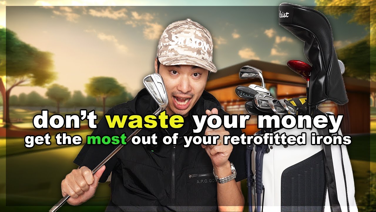 do this if you are buying used or retrofitting old golf irons (you don't need new irons)