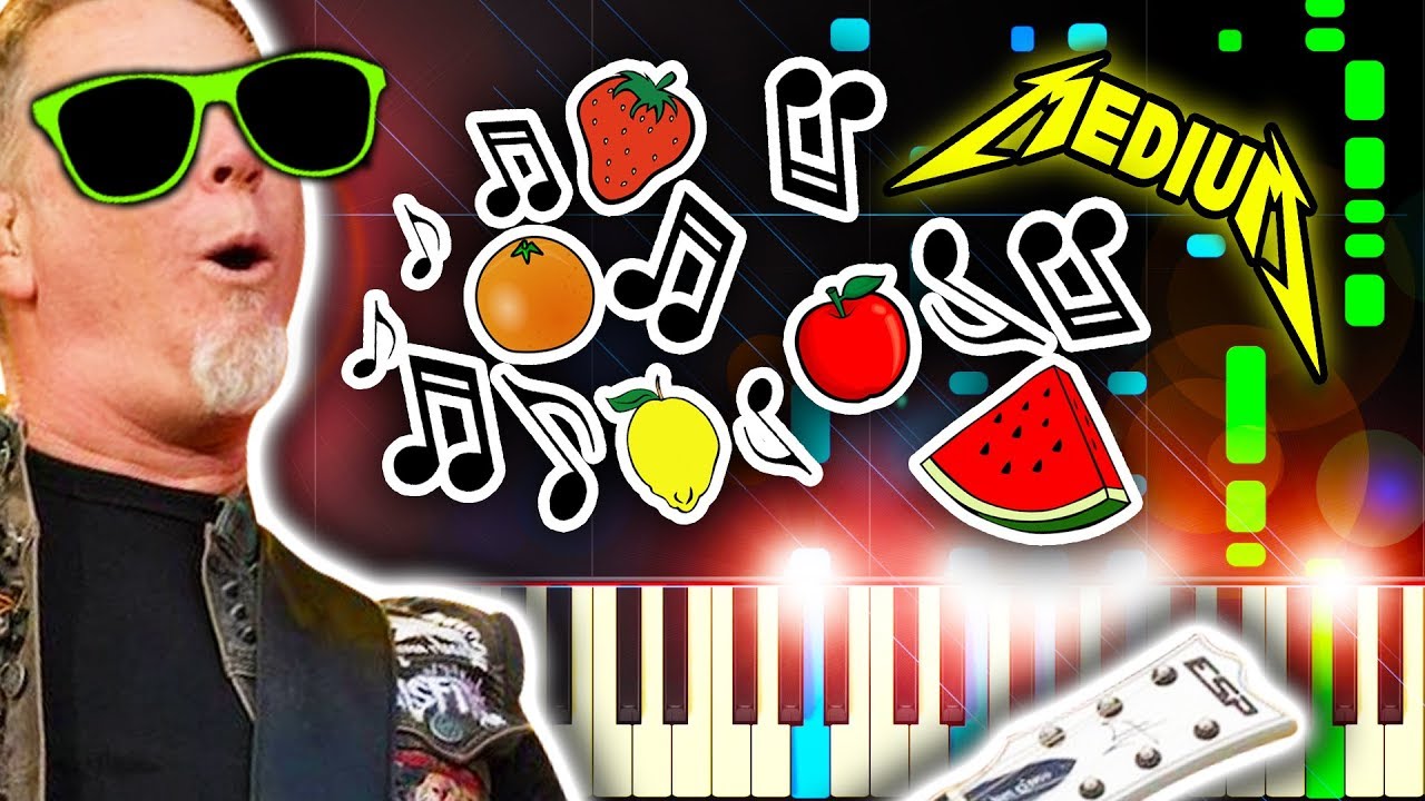 MASTER OF PUPPETS but it's a FRUITY BOSSA NOVA - Piano Tutorial