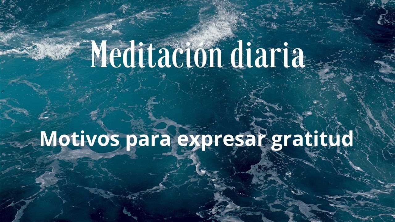 Motivos para expresar gratitud