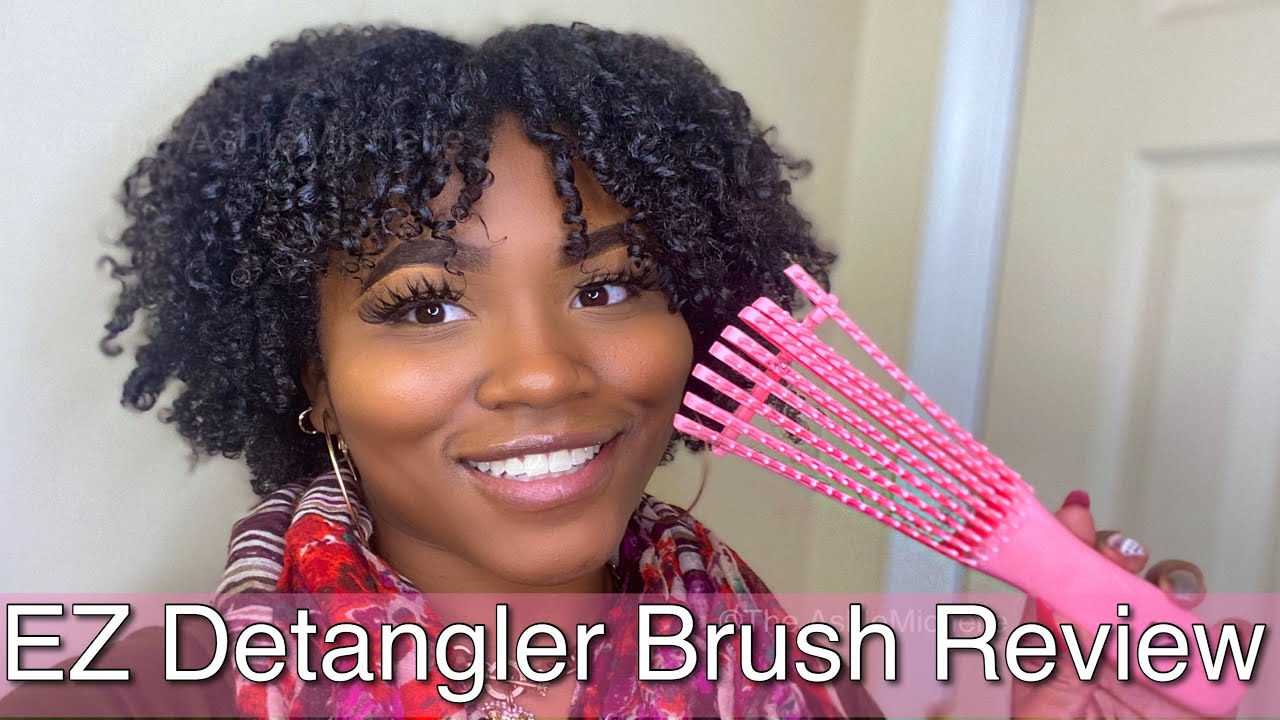 EZ Detangler Brush On 4c Hair Review