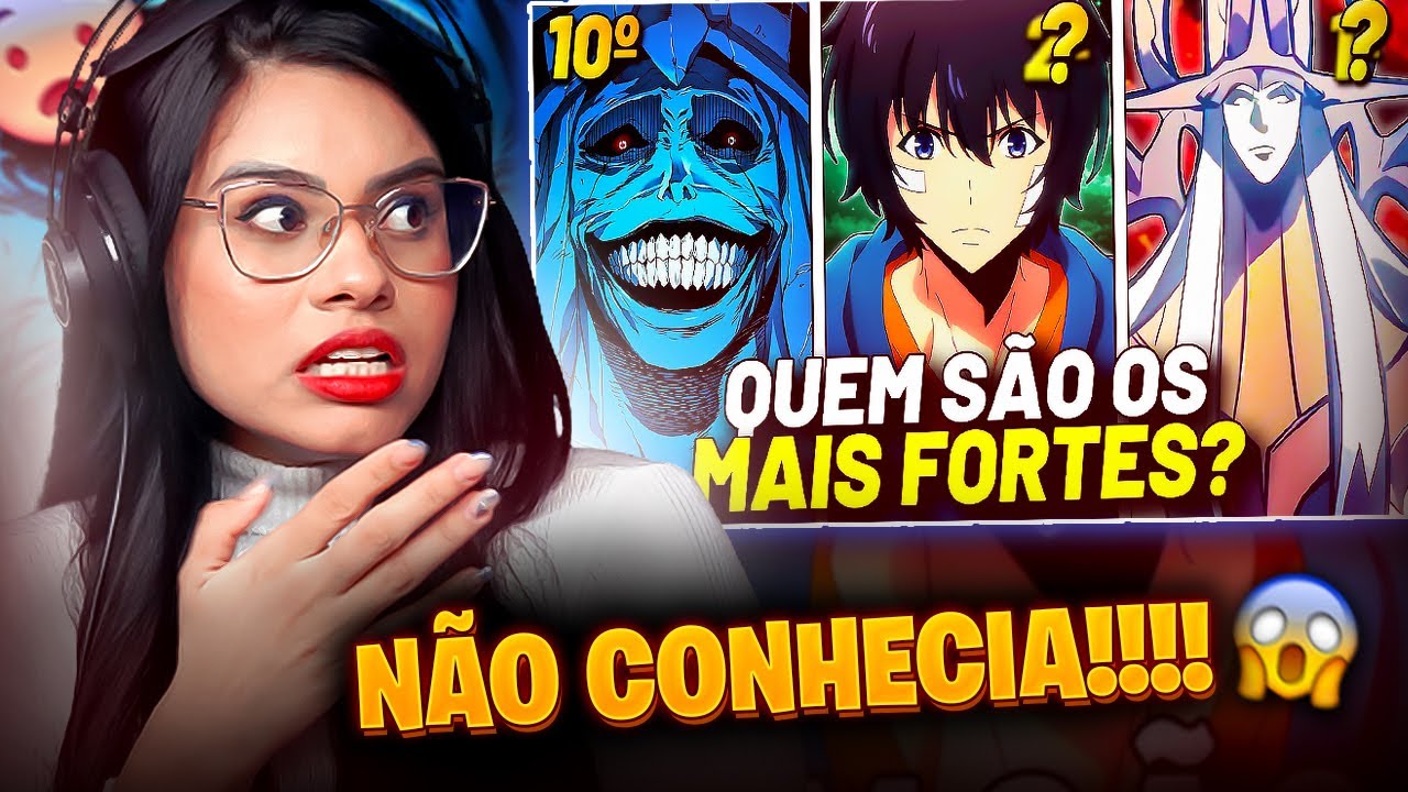 OS 10 PERSONAGENS MAIS FORTES DE SOLO LEVELING!! 😱 - OS SERES CAPAZES DE DESTRUIR A HUMANIDADE