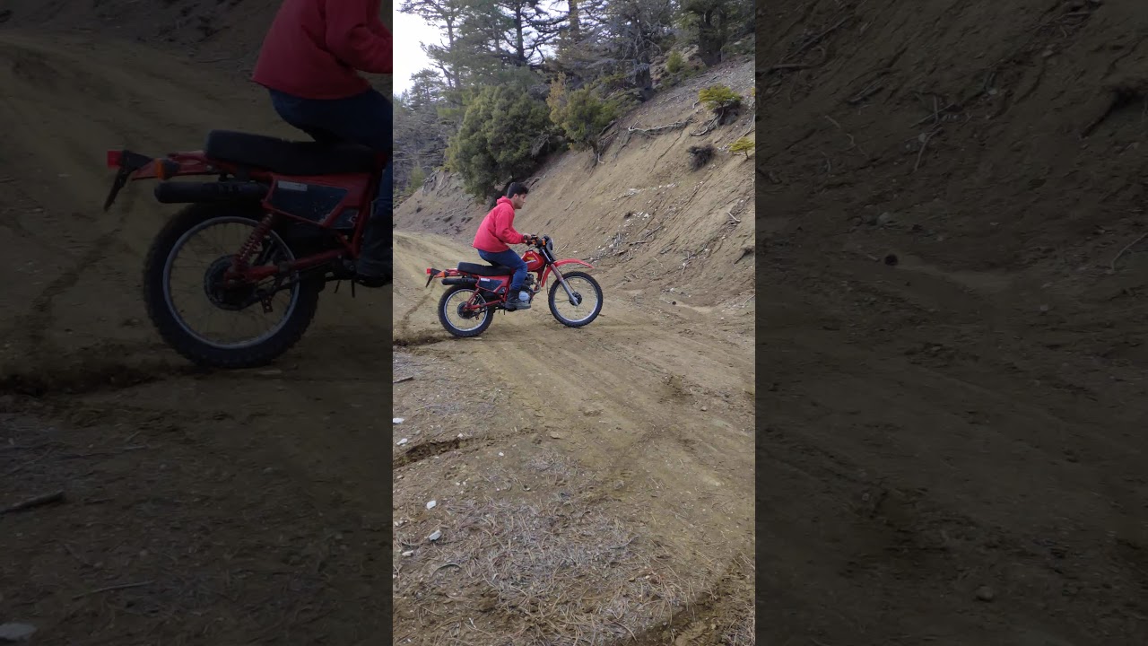 1991 HONDA XL 185S HARD ENDURO TEST