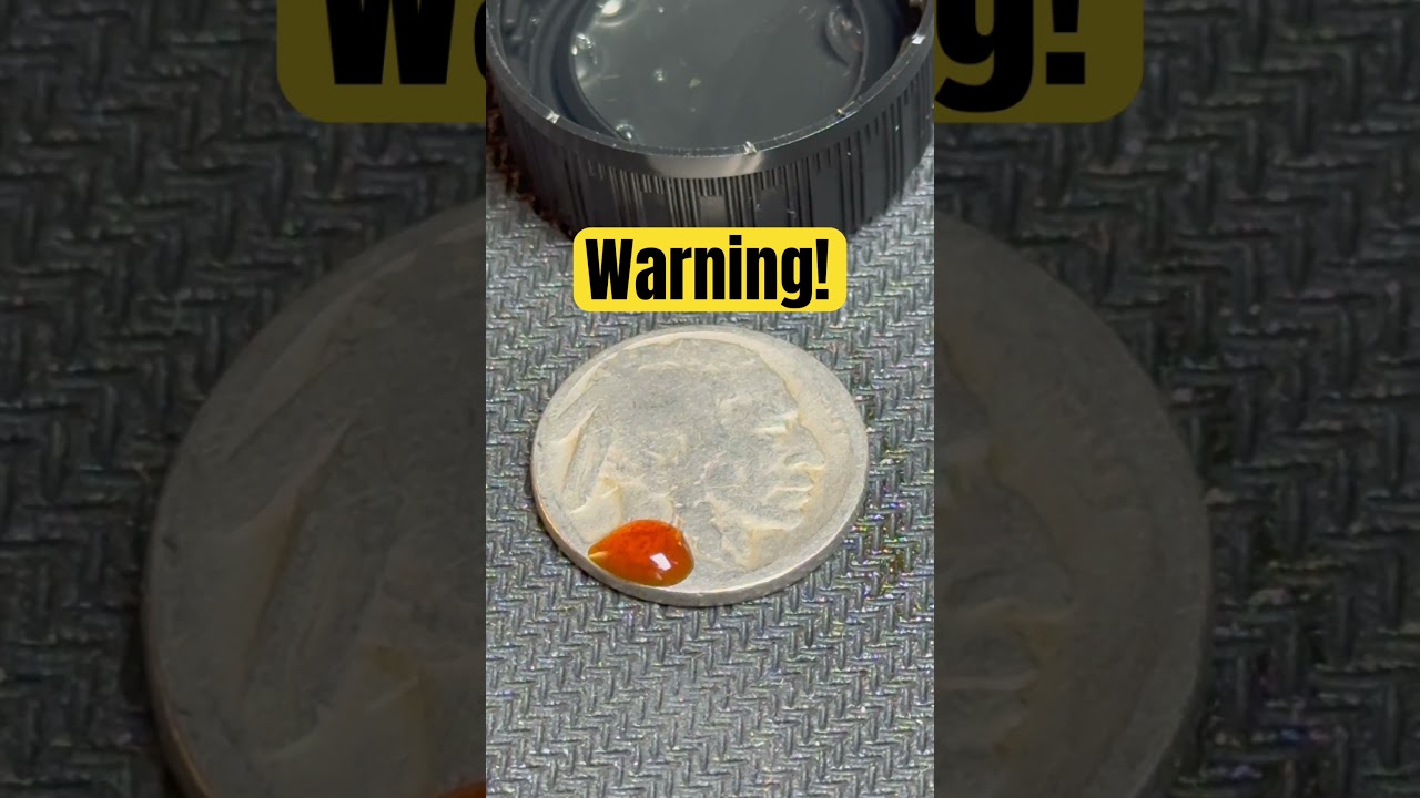 Acid Dating A Buffalo Nickel! #coin