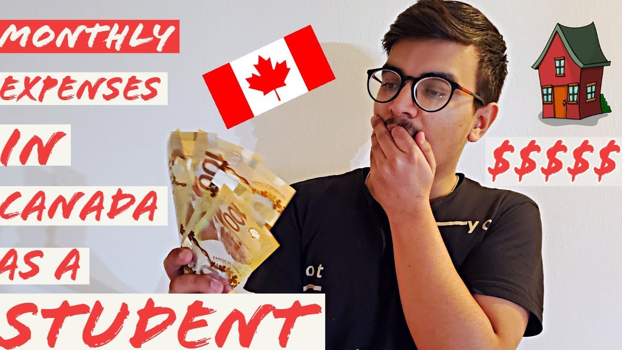 MONTHLY LIVING EXPENSES IN CANADA AS A STUDENT !!!