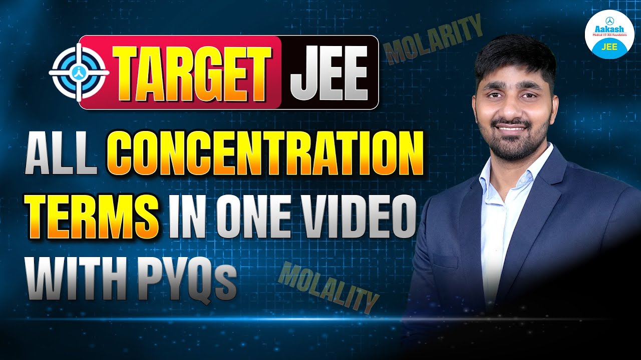 All Concentration Terms | Must-Know Concepts | Chemistry Made Easy | Target JEE 🎯